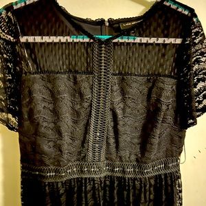 Lane Bryant Black lace dress